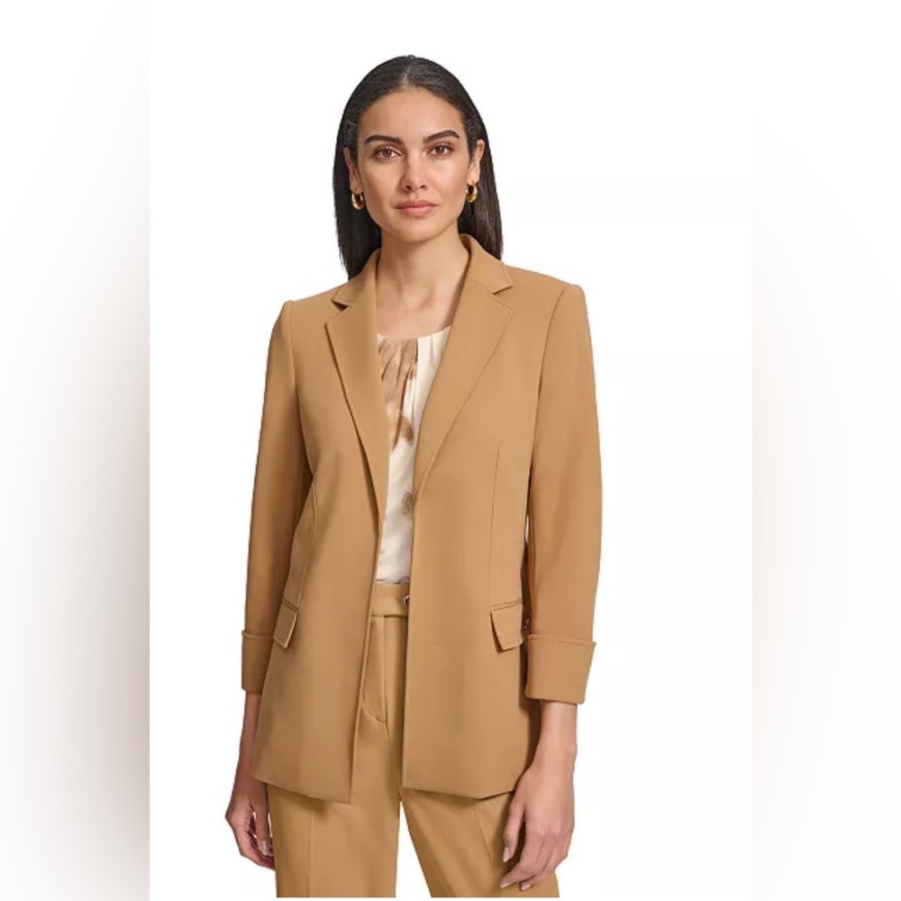 [Calvin Klein] Women's Open Front Jacket